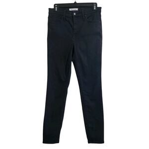 Madewell 9" High Rise Skinny Jeans Women's Size 29 Black Denim Stretch Classic